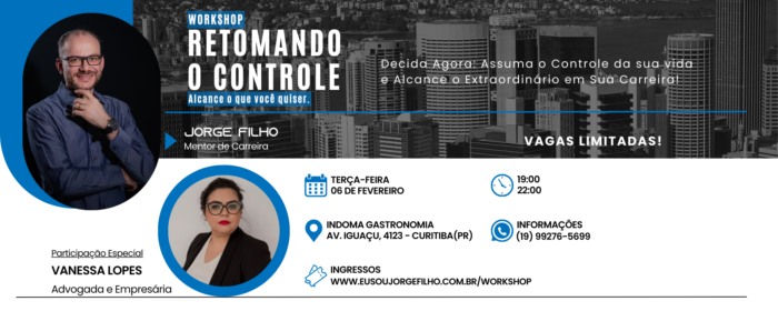 Workshop Retomando o Controle em Curitiba